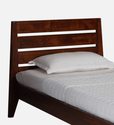 Solid Frame Single Bed in Sheesham for Everyday Use By Sarve Furniture - Image 8
