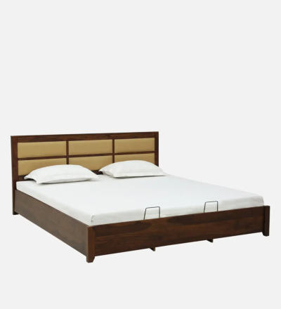 Grain Solid Wood Bed Hydraulic Storage By Sarve Furniture - Image 3