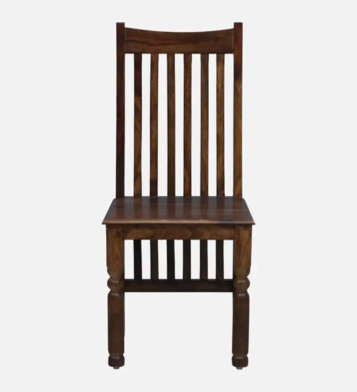 Simple Wooden Dining Chair with Upholstered Seat for Daily Dining Use (Set Of 2) - Image 3