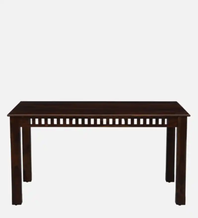 Premium Wood Dining Table for Daily Use with Strong and Stylish Base - Image 3
