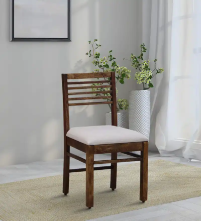 Selfort solid Sheesham wood dining chairs set of 2 by Sarve Furniture for elegant home dining Set of 2 Selfort Sheesham wood chairs by Sarve Furniture, perfect for modern Indian homes Selfort dining chairs in solid Sheesham wood by Sarve Furniture with classic design Wooden Selfort chairs set for home dining by Sarve Furniture, crafted from Sheesham Durable Selfort Sheesham wood chairs (Set of 2) by Sarve Furniture, ideal for daily use