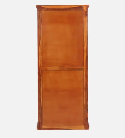 Large Sheesham Wood Wardrobe with Mirror 1 Door By Sarve Furniture - Image 3