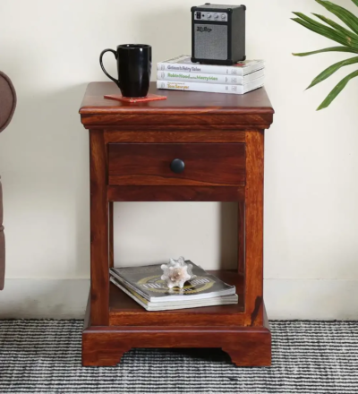 Premium Wooden Bedside Table By Sarve Furniture - Image 6
