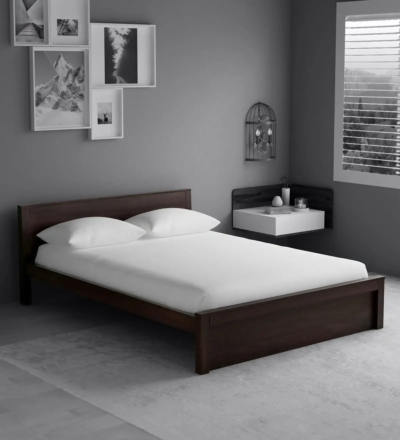 Premium Wooden Bed Frame with Designer Headboard By Sarve Furniture - Image 4