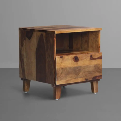 Nexon Bedside Table Solid Wood By Sarve Furniture - Image 5