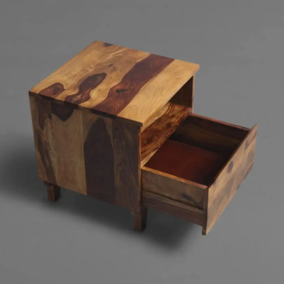 Nexon Bedside Table Solid Wood By Sarve Furniture - Image 6
