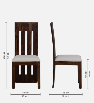 Baithak wooden chairs online India (Set Of 2) By Sarve Furniture - Image 7