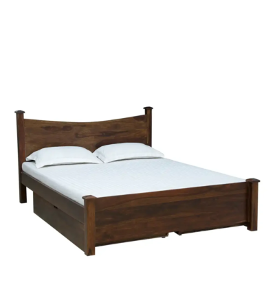 Royal Rest Canopy Bed Storage Bed Buy Wooden Bed India In Sarve Furniture - Image 5