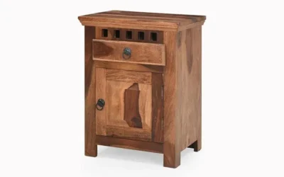 Juber Solid Wood Bedside Tables - Image 3