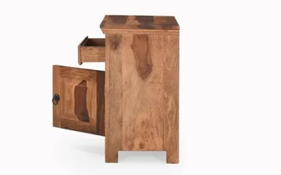 Juber Solid Wood Bedside Tables - Image 4