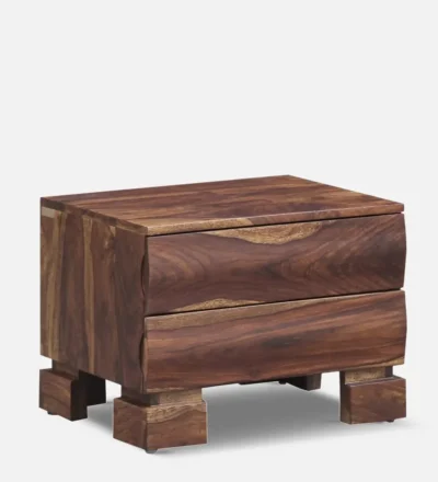 Kalsi Sheesham Wood Bedside Table - Image 5