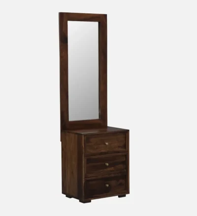 Traditional Wooden Dressing Table in Sheesham Wood Finish By Sarve Furniture - Image 4