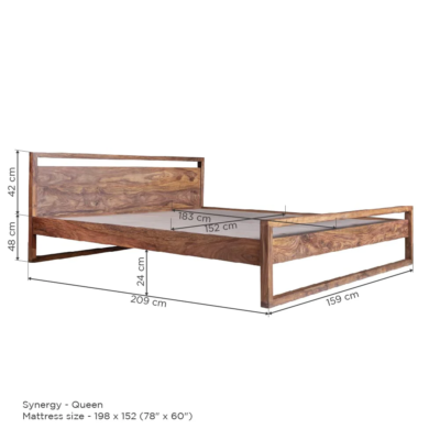 Classic High Quality Bed WIthout Storage Bed By Sarve Furniture - Image 10