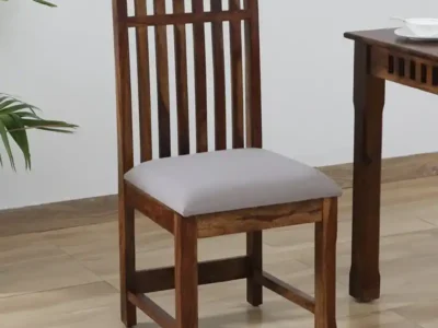 Lasis Solid Sheesham Wood Chairs (Set Of 2)