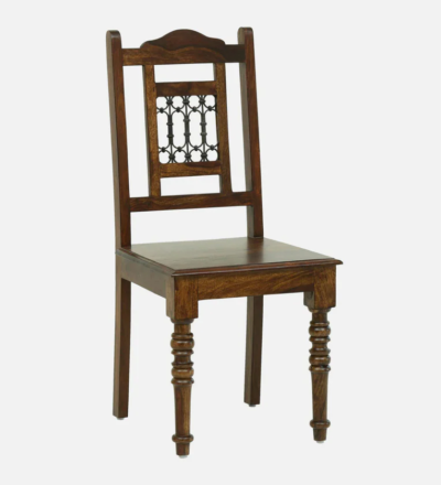 Minimalist Teak Dining Set with Slim Legs and Simple Upholstered Chair Look - Image 10
