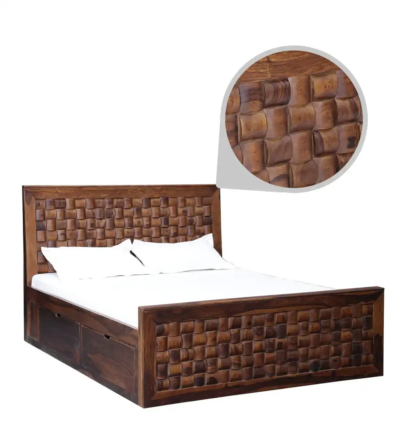UrbanRest Metal Frame Bed Storage with Drawers By Sarve Furniture - Image 3