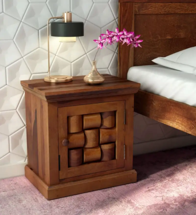 Rating Solid Wood Sheesham Bedside Table