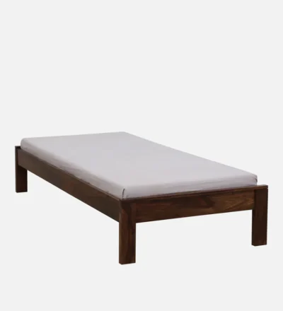 Relivent Sheesham Wood Single Bed In Provincial Teak Finish - Image 3
