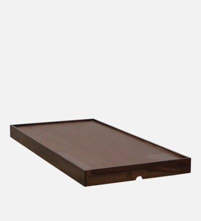 Designer Leg Single Bed in Sheesham With Trundle By Sarve Furniture - Image 7