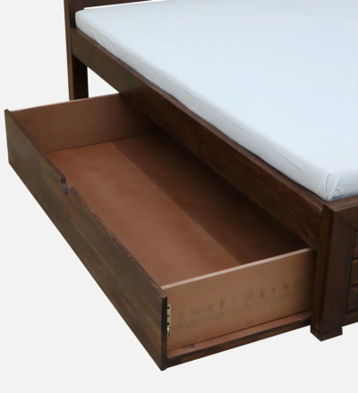 Indian Rosewood Storage Beds with Drawer By Sarve Furniture - Image 5