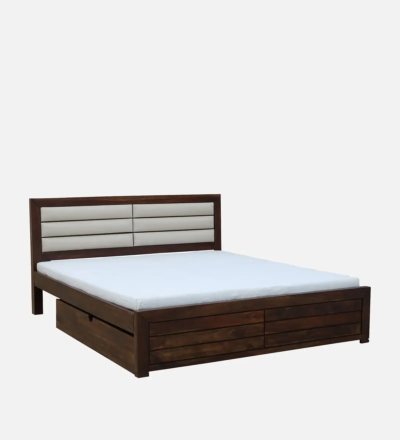 Indian Rosewood Storage Beds with Drawer By Sarve Furniture - Image 7