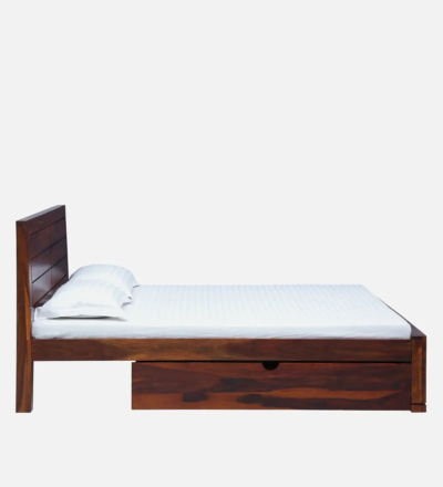 Paradise Natural Wood Bed Storage Beds With Drawer By Sarve FUr - Image 6