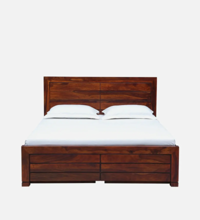 Paradise Natural Wood Bed Storage Beds With Drawer By Sarve FUr - Image 7