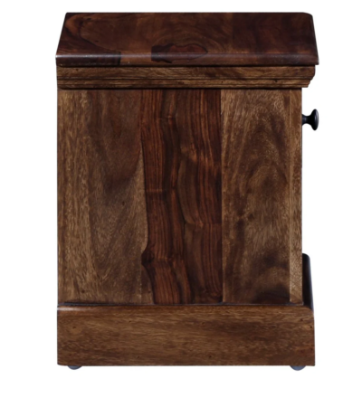 Auryn Wooden Bedside Table With Drawer By Sarve Furniture - Image 8