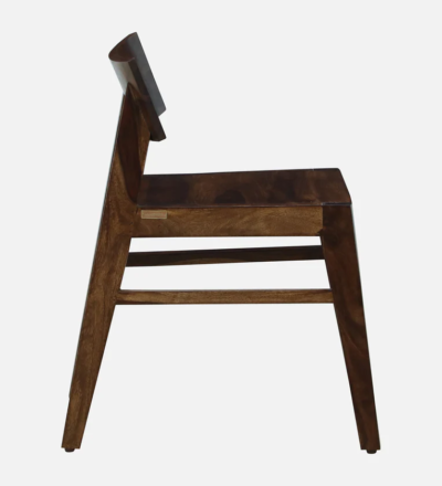 Sheesham Compact Dining Set with Fold-Out Table and Padded Wooden Chair Design - Image 9
