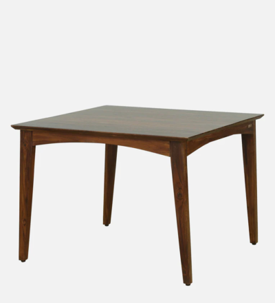 Classic Dining Set Sheesham Wood with Upholstered High Back Dining Chairs - Image 8