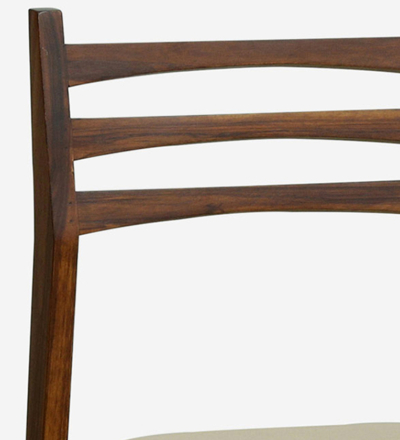 Classic Dining Set Sheesham Wood with Upholstered High Back Dining Chairs - Image 10