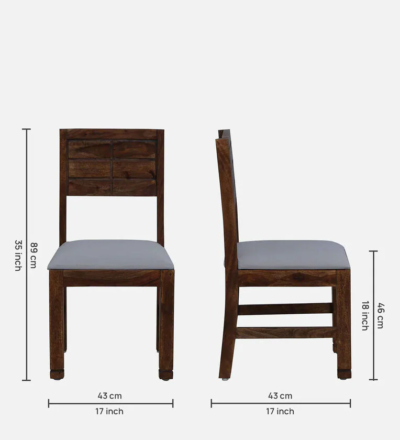 Wooden Dining Table Living Set with Storage Base and Matching Wooden Chairs - Image 9