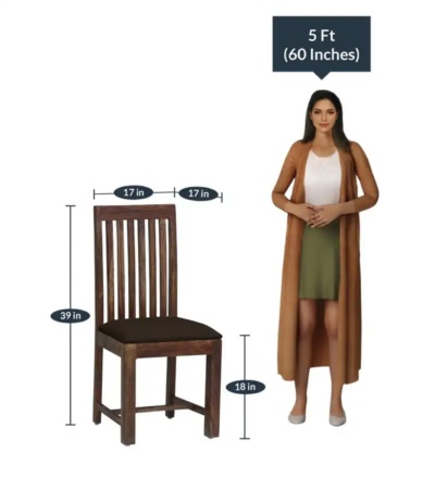 Seter Solid Sheesham Wood Dining Chiars (Set Of 2) - Image 5