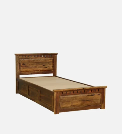 Affordable Sheesham Single Bed with Simple Design and Finish By Sarve Furniture - Image 3