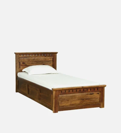 Affordable Sheesham Single Bed with Simple Design and Finish By Sarve Furniture - Image 5