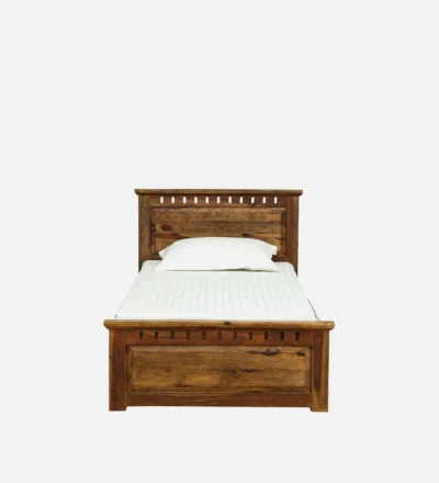 Affordable Sheesham Single Bed with Simple Design and Finish By Sarve Furniture - Image 8