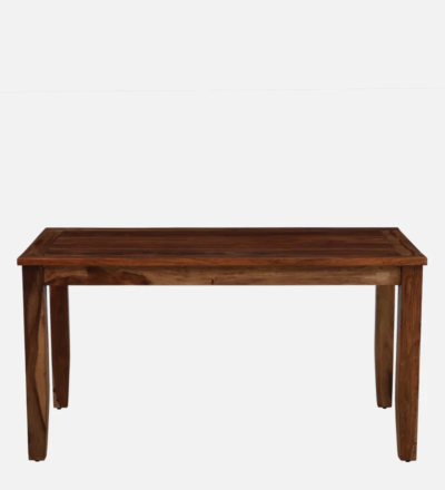 Large Family Dining Table with Thick Top and Durable Sheesham Wood Frame - Image 5