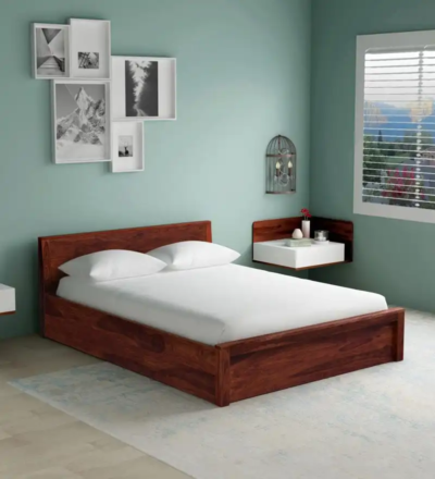 Spise Solid Wood Bed With Storage By Sarve Furniture - Image 5