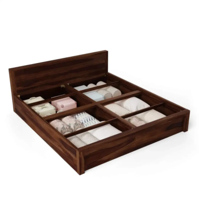 Spise Solid Wood Bed With Storage By Sarve Furniture - Image 7