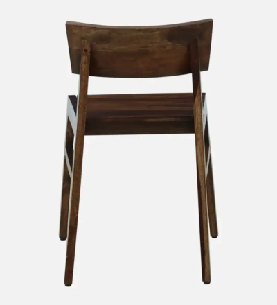 Liva Solid Sheesham Wood Study Chair ( Set Of 2) By Sarve Furniture - Image 5