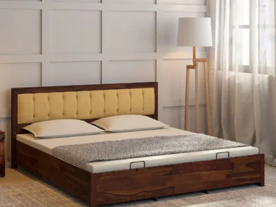 EdgeSleep Floating Bed Frame with Hydraulic Storage – Queen Size