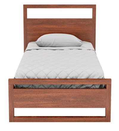 Wall-Side Wooden Single Bed in Sheesham for Small Bedrooms By Sarve Furniture - Image 5