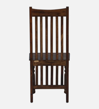 Dining Set Sheesham Wood with Carved Table Base and Padded Chair Seats - Image 7
