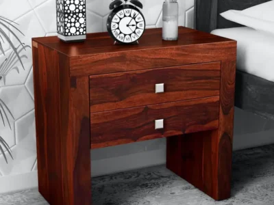 Vontario Wooden Bedside Tables with Storage by Sarve Furniture. These functional and stylish nightstands offer ample storage space and are crafted with durable wood for lasting beauty.