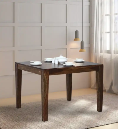 Compact Wooden Dining Table for Apartments and Space-Saving Dining Corners - Image 7