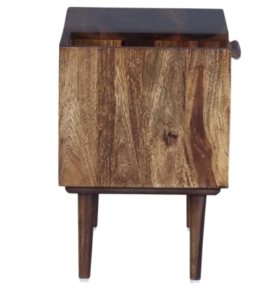 Wooden nightstand with ample storage By Sarve Furniture - Image 7
