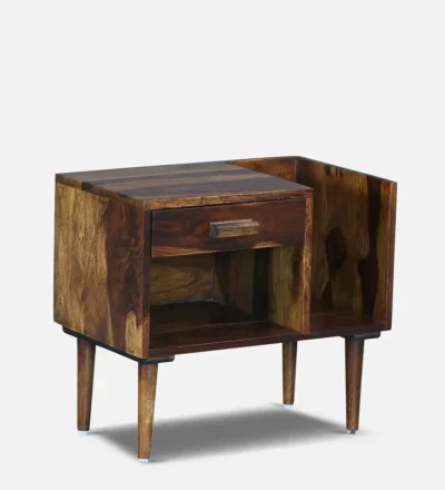 Vexo Solid Wood Bed Side Table - Image 5