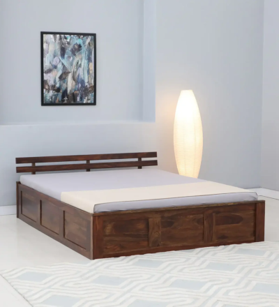 Vimal Sheesham Wood Storage Beds