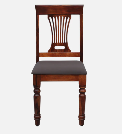 Compact Wooden Dining Table Set for Apartment Dining Spaces with Four Chairs - Image 10