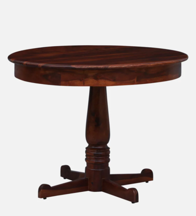 Compact Wooden Dining Table Set for Apartment Dining Spaces with Four Chairs - Image 11